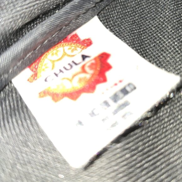 👁️Chula Pyramid Crossbody Bag - Evil Eye Embroidery - Bold & Unique! - Picture 6 of 8